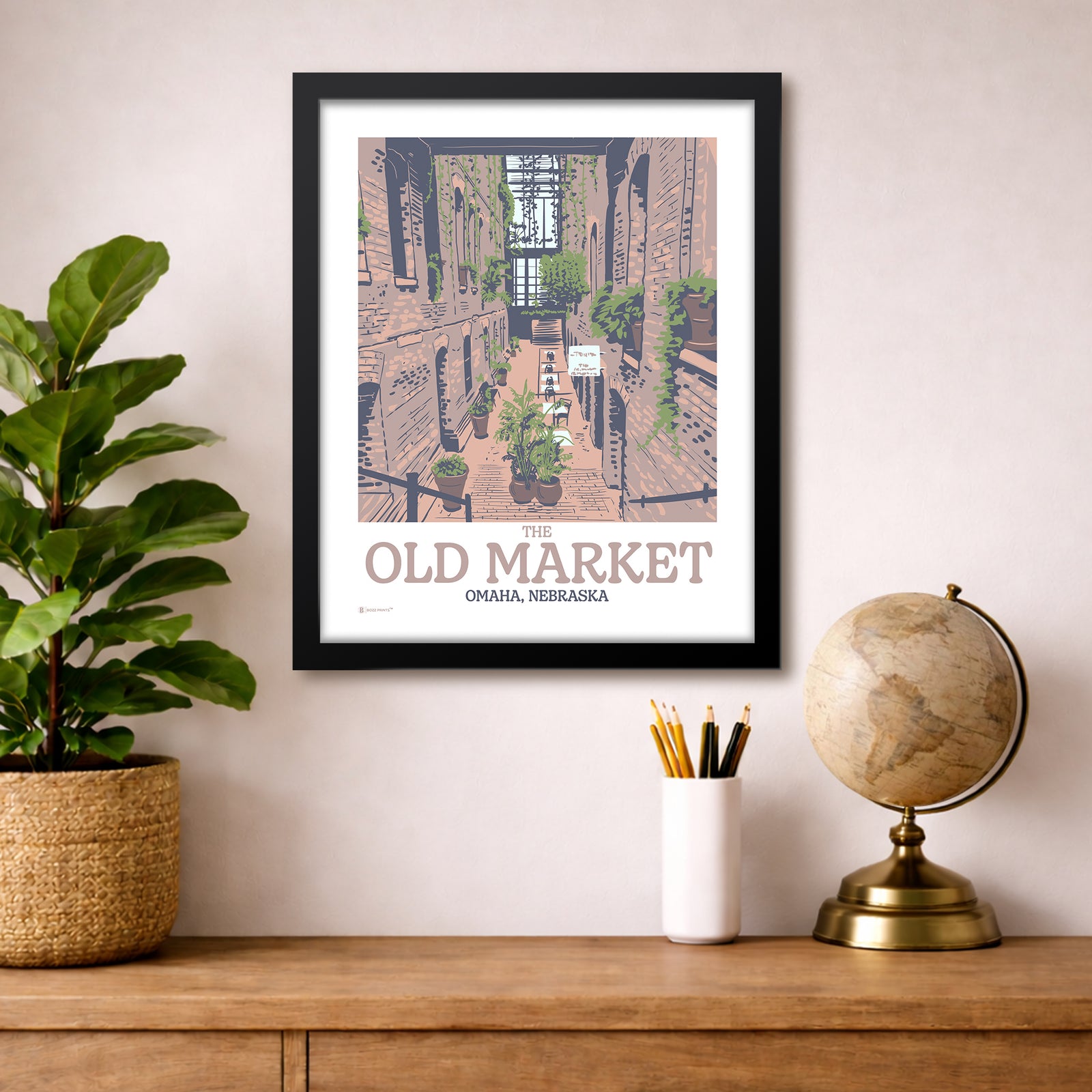 Omaha Old Market Print