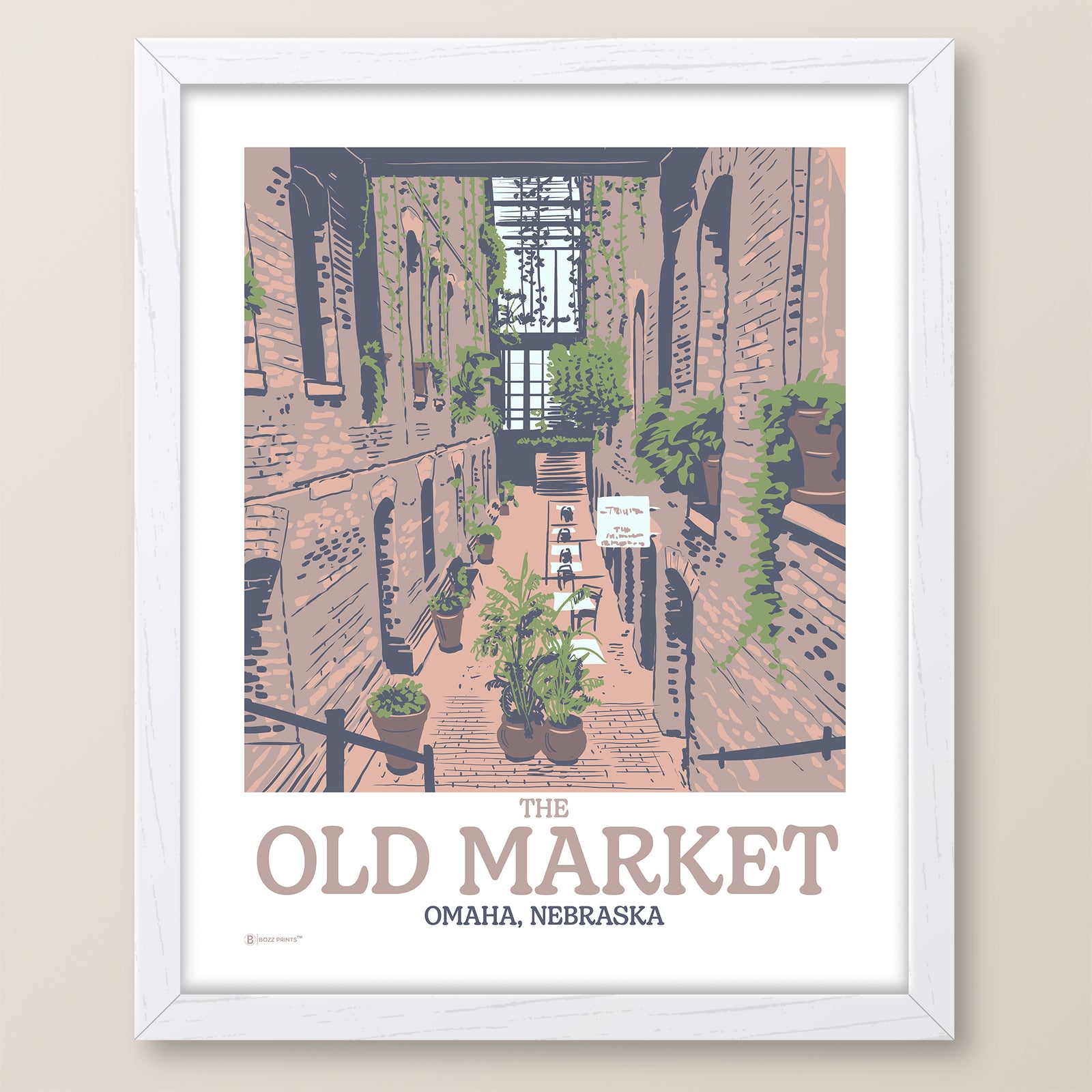 Omaha Old Market Print