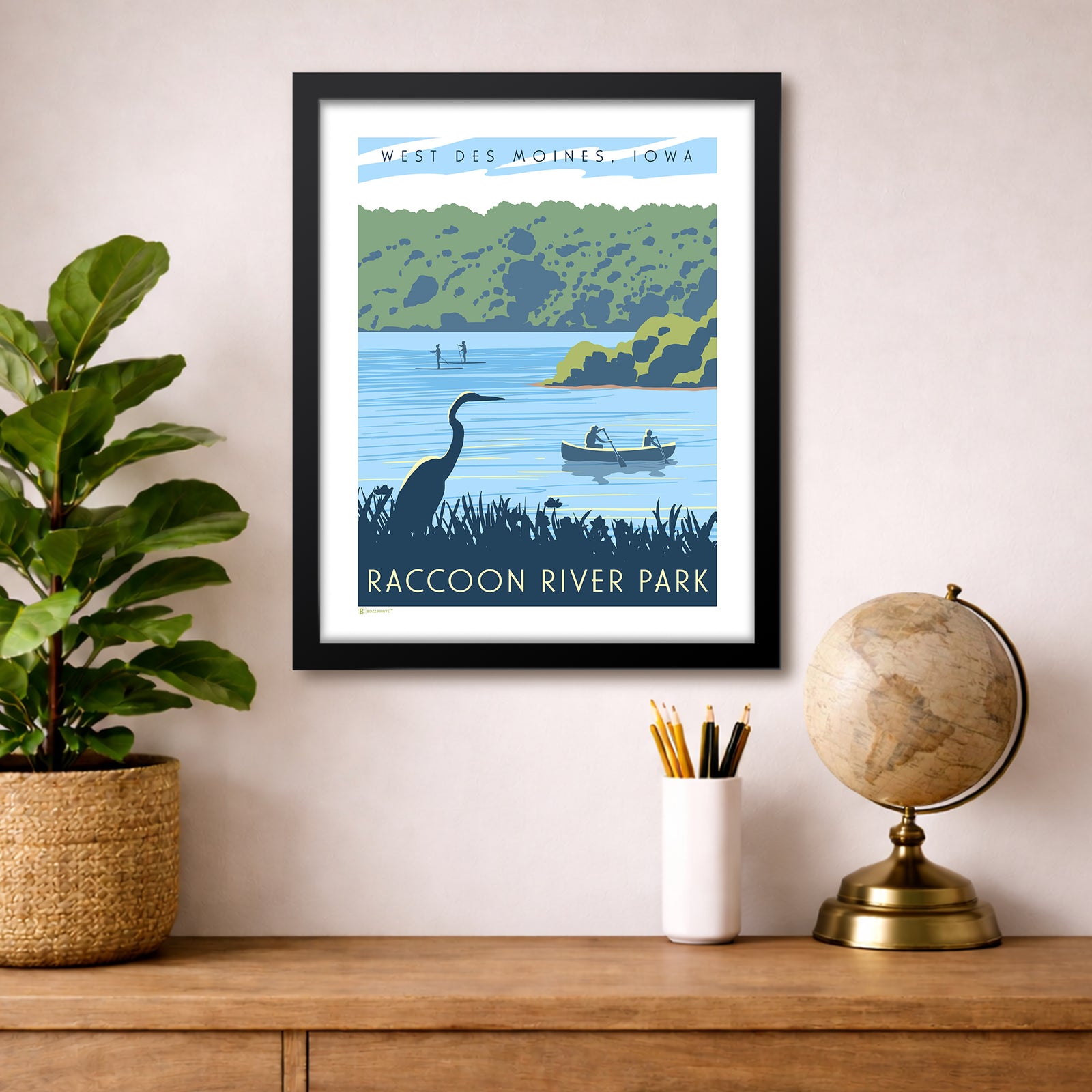 Raccoon River Park - West Des Moines Print