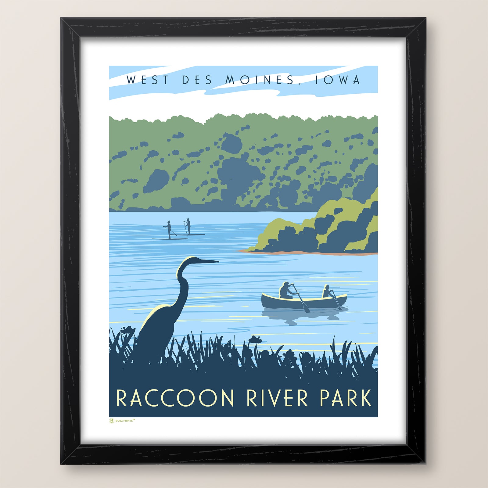 Raccoon River Park - West Des Moines Print