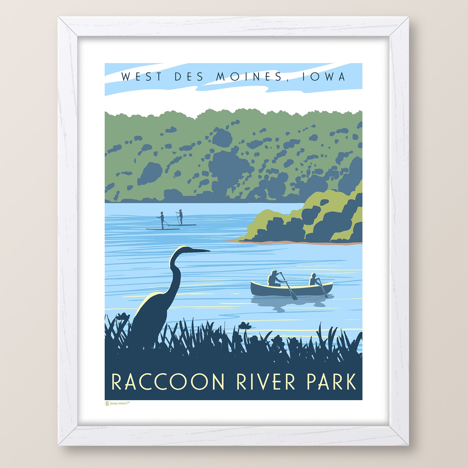 Raccoon River Park - West Des Moines Print