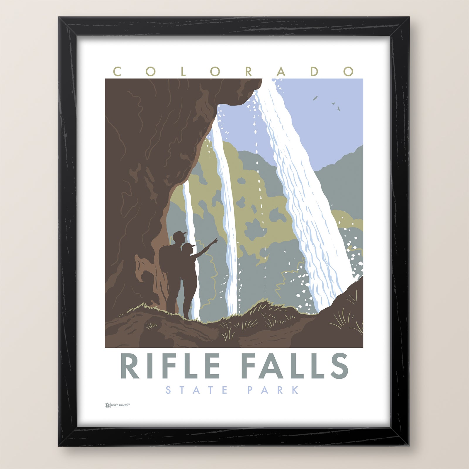Rifle Falls - Colorado State Park Print