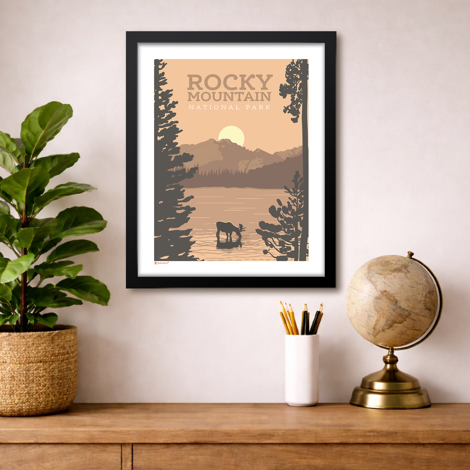 Rocky Mountain National Park Bear Lake Print