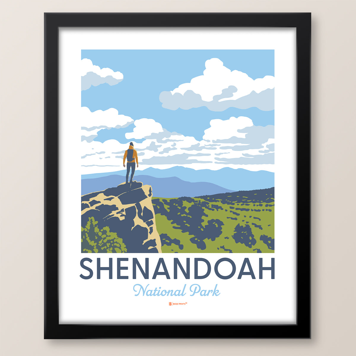 Shenandoah National Park Scenic Overlook Print
