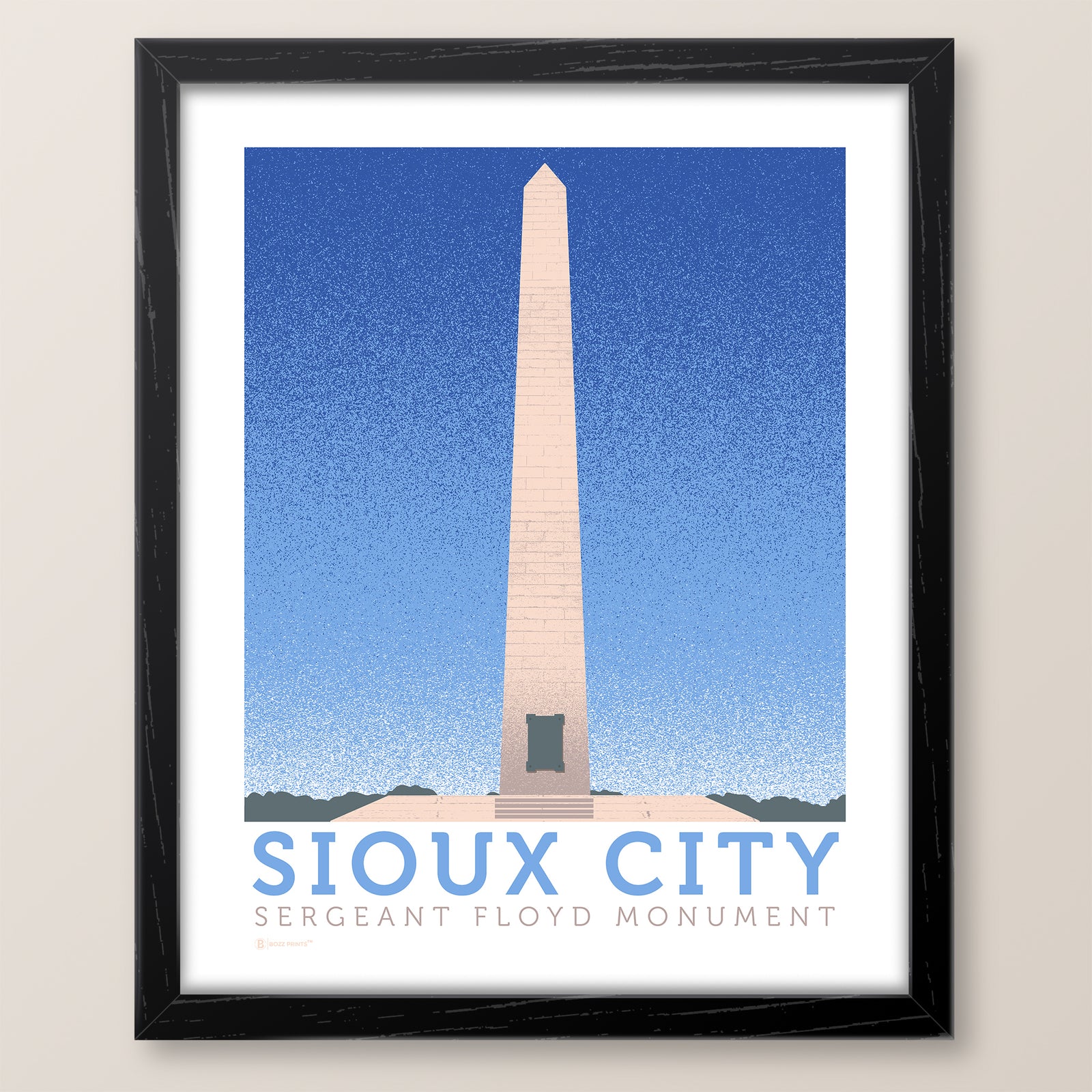 Sioux City Monument Print