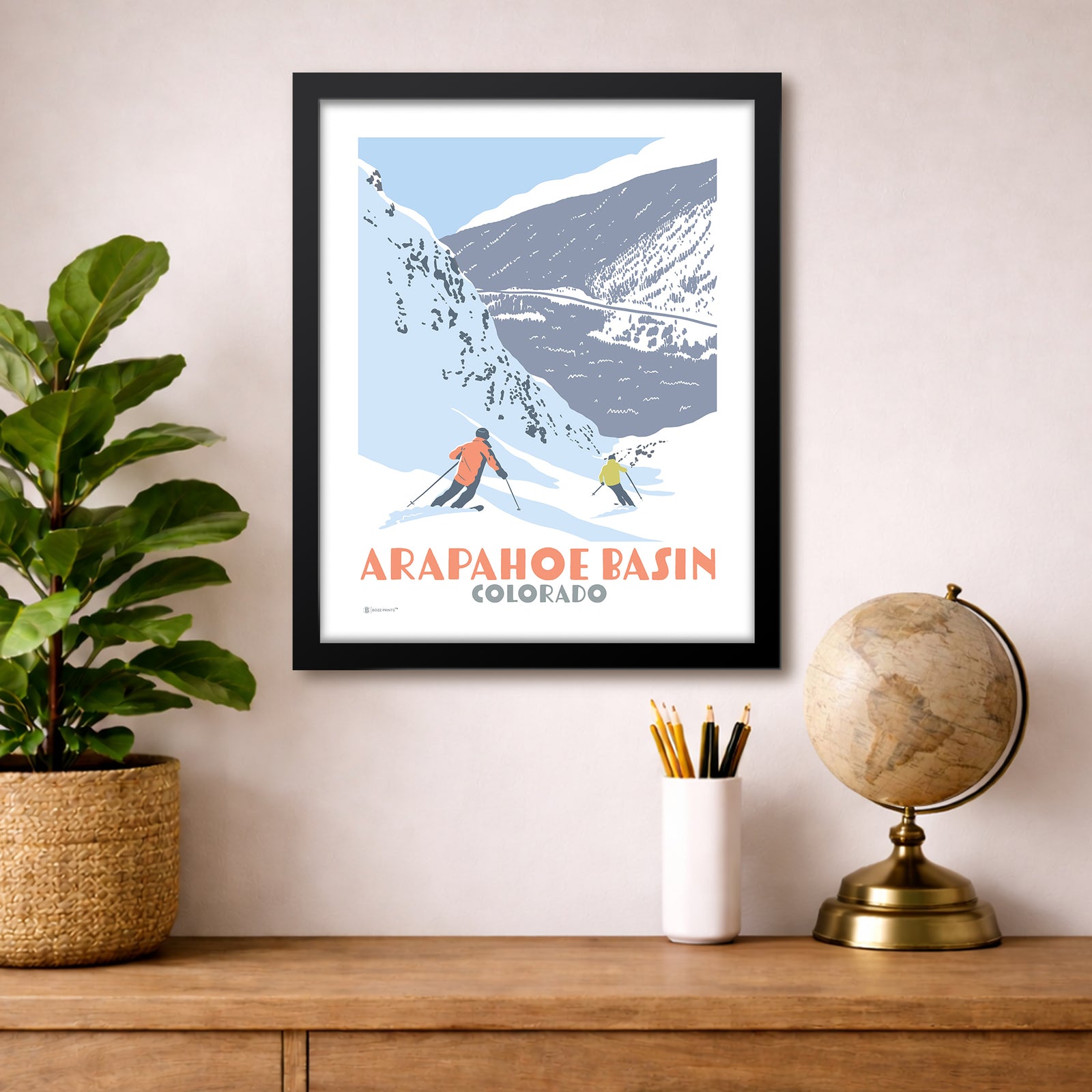 Ski Arapahoe Basin Print