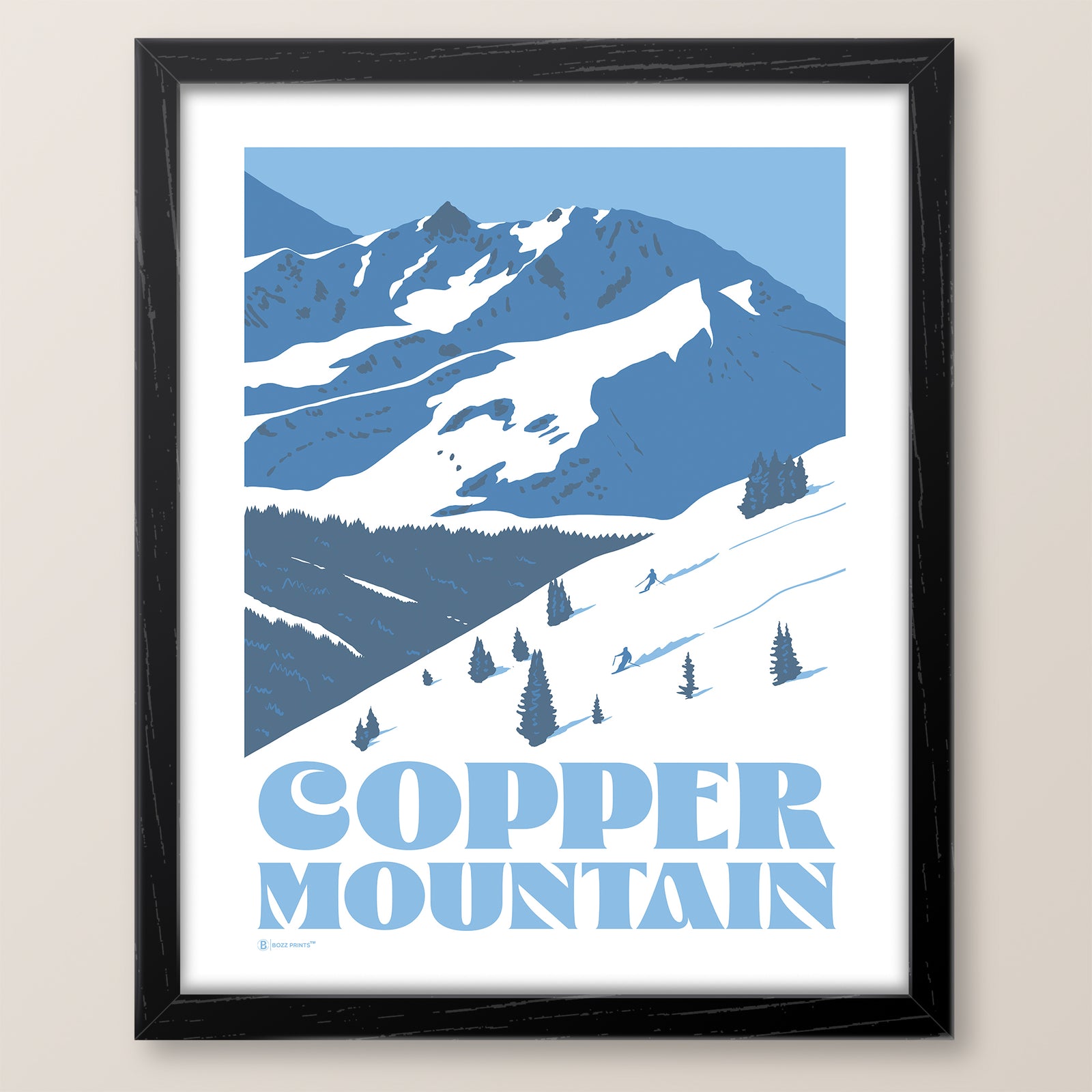 Ski Copper Mountain Print