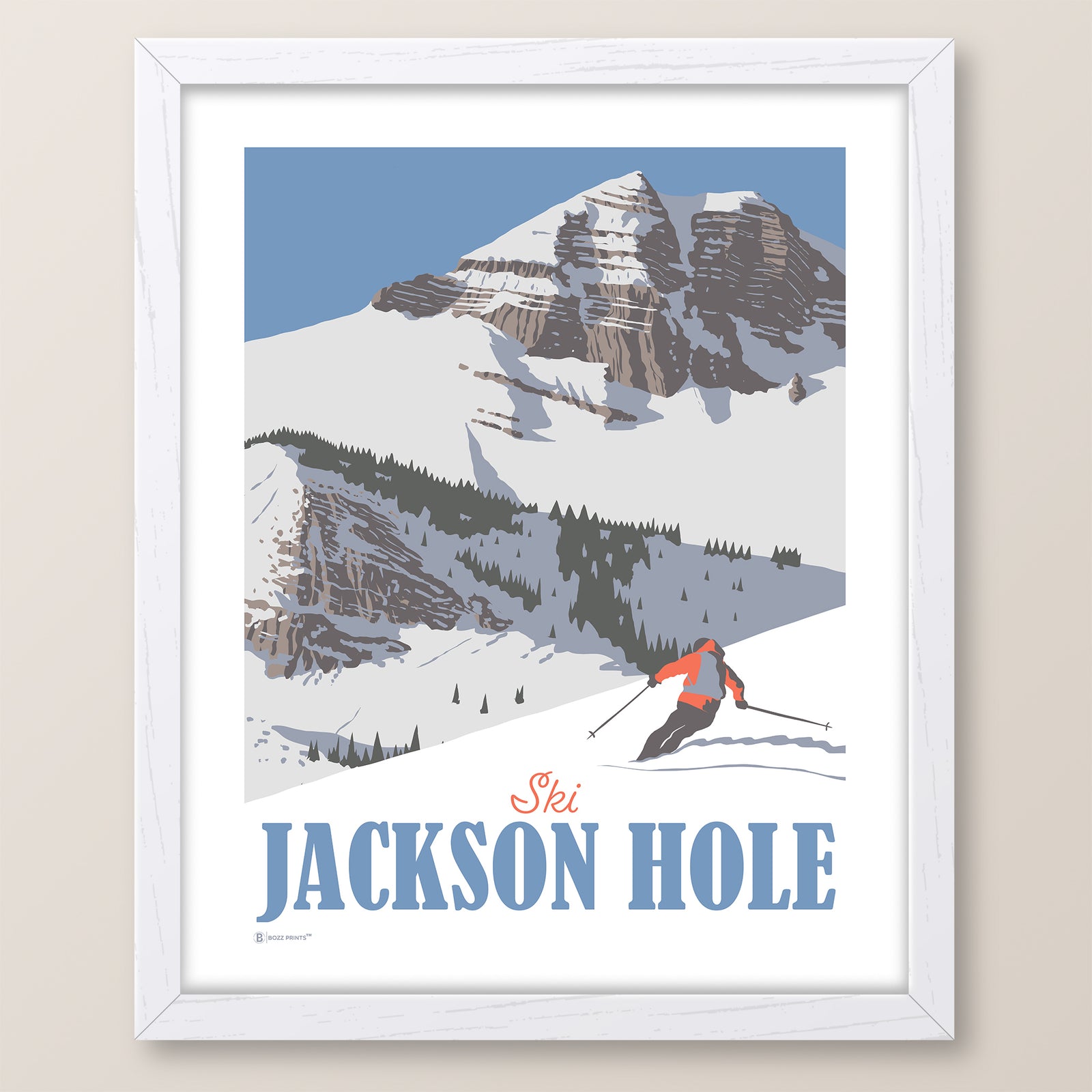 Ski Jackson Hole Print
