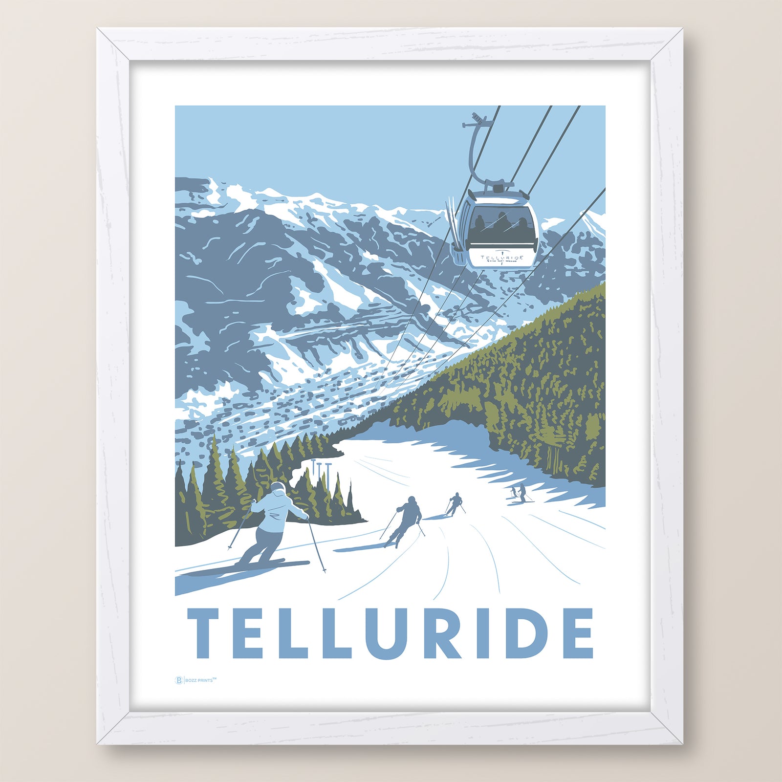Ski Telluride Print