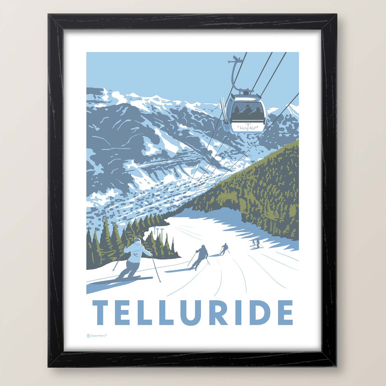 Ski Telluride Print