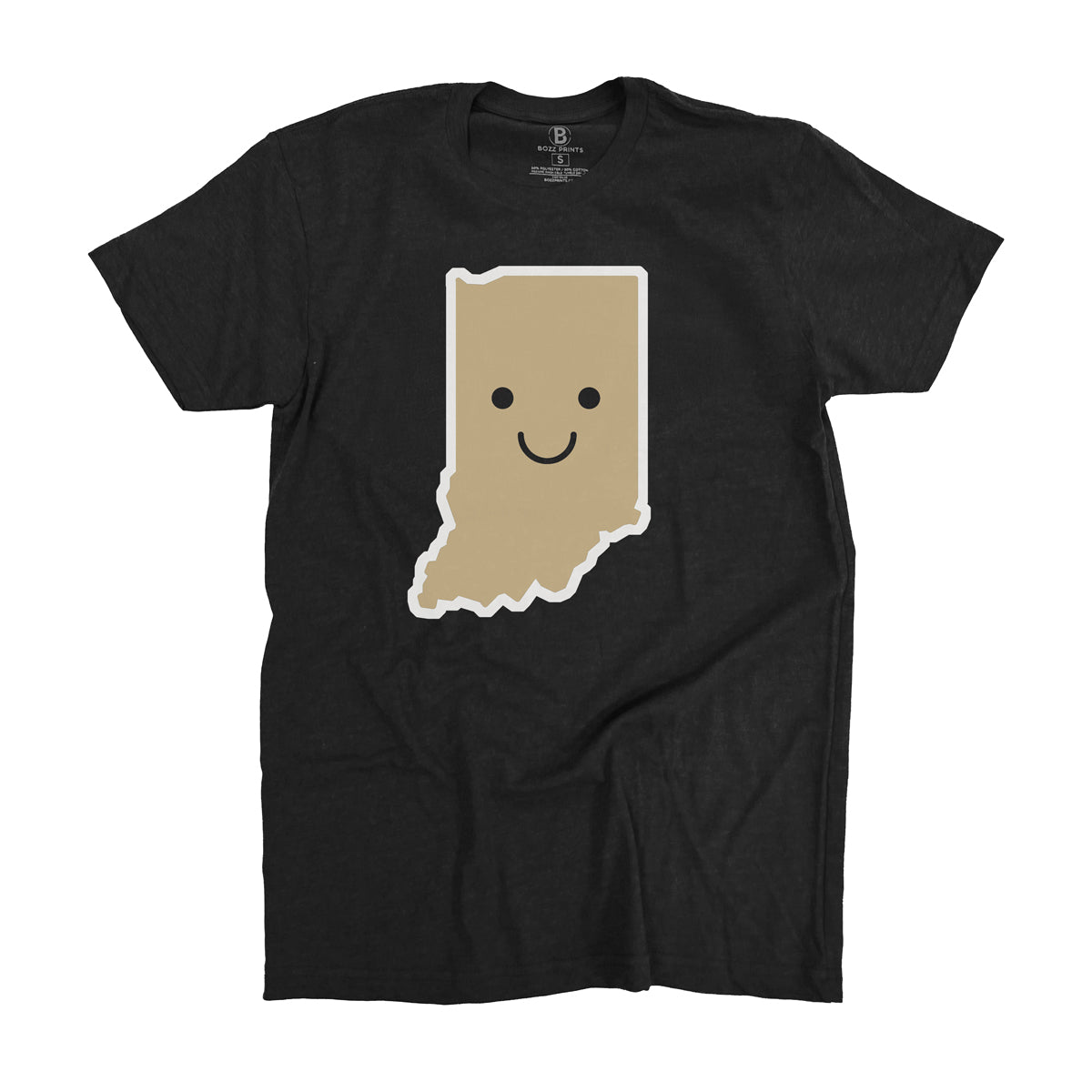 Indiana Smiley Face T-Shirt