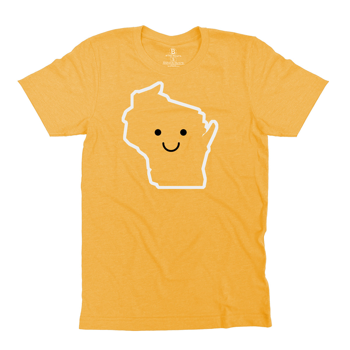 Wisconsin Smiley Face T-Shirt