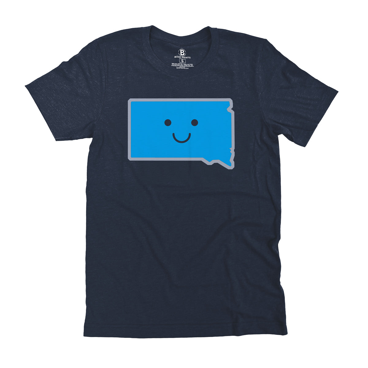 South Dakota Smiley Face T-Shirt