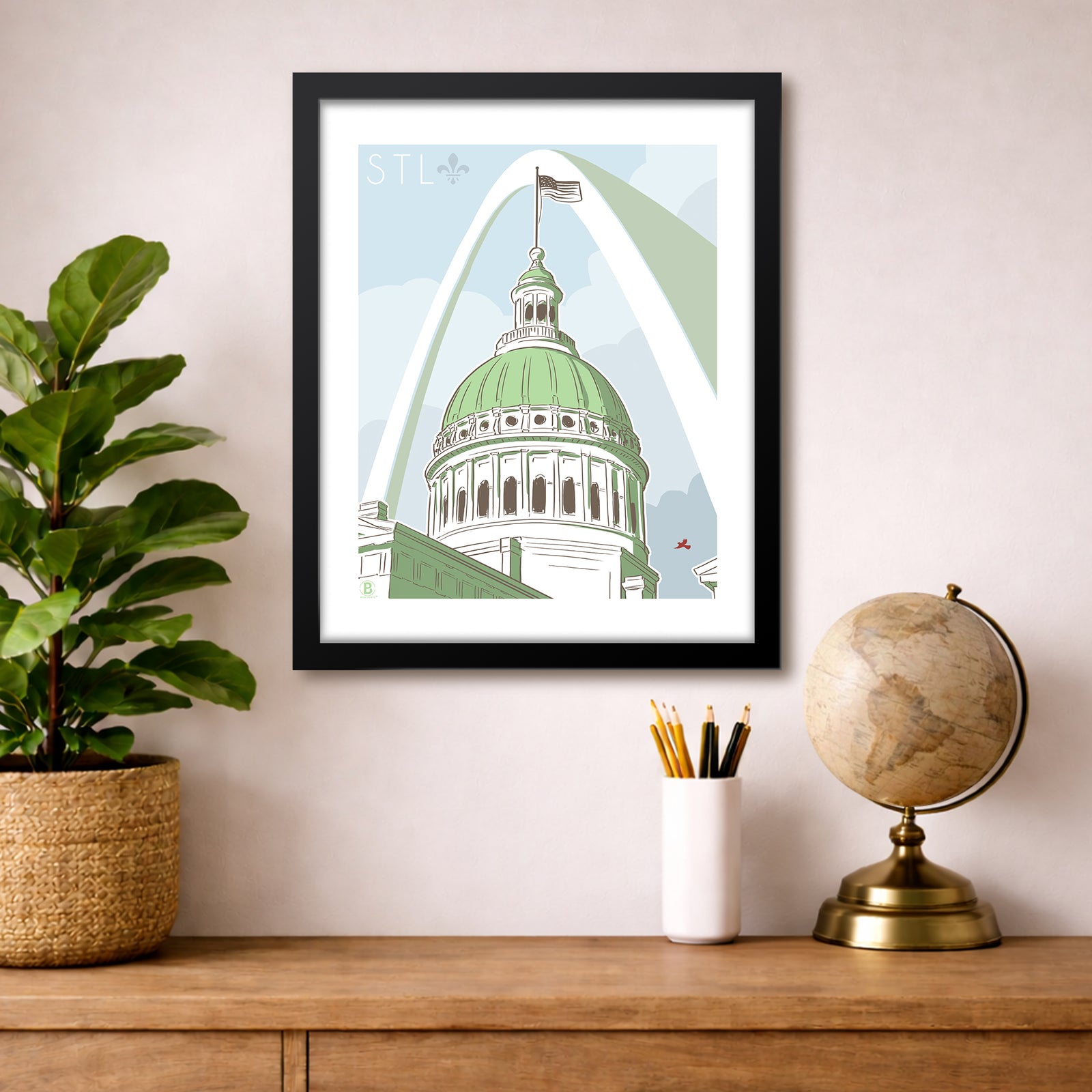 St. Louis Courthouse Print