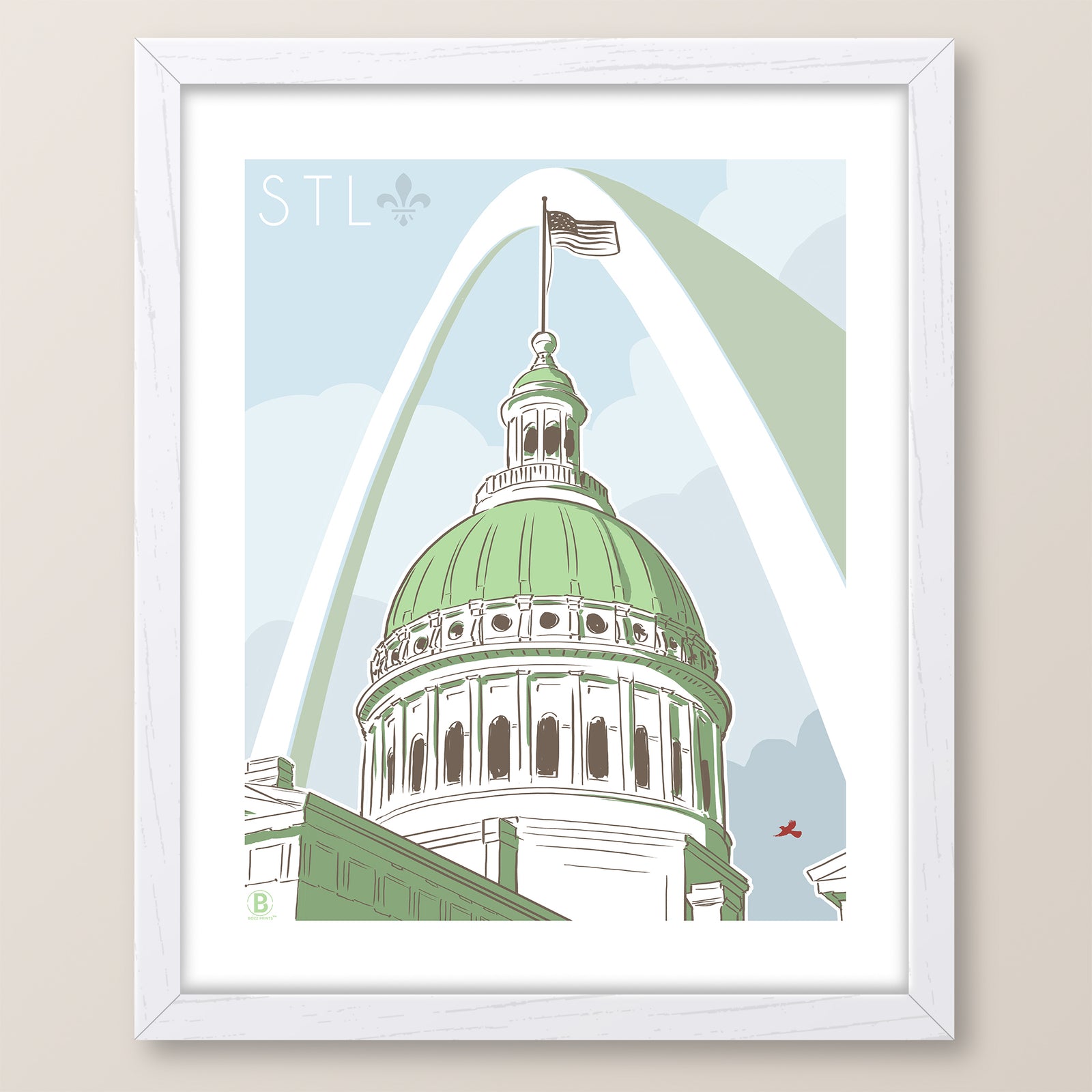 St. Louis Courthouse Print