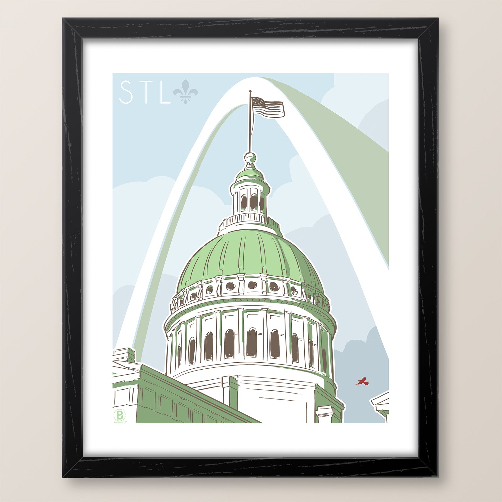 St. Louis Courthouse Print
