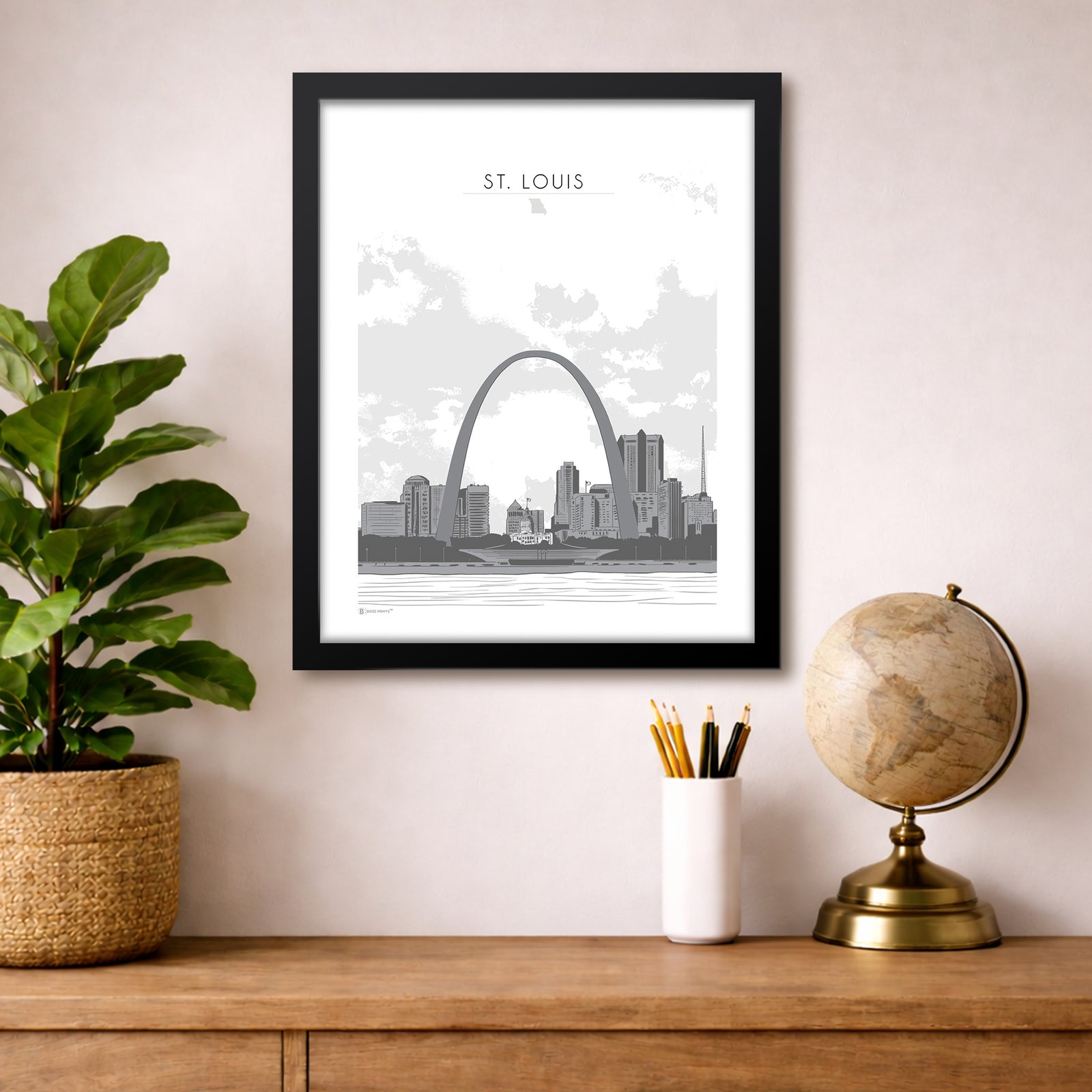 St. Louis Skyline Print