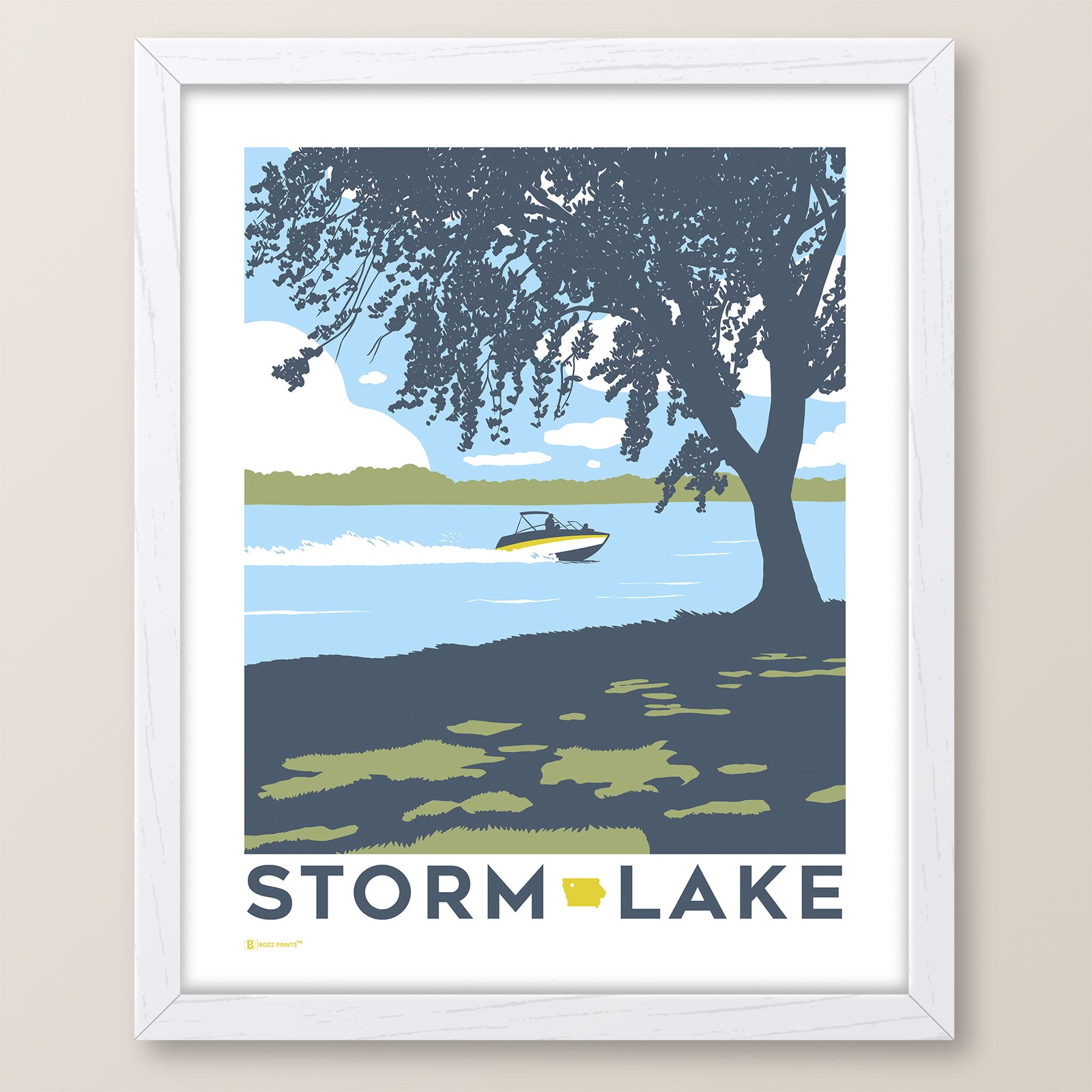 Storm Lake Print