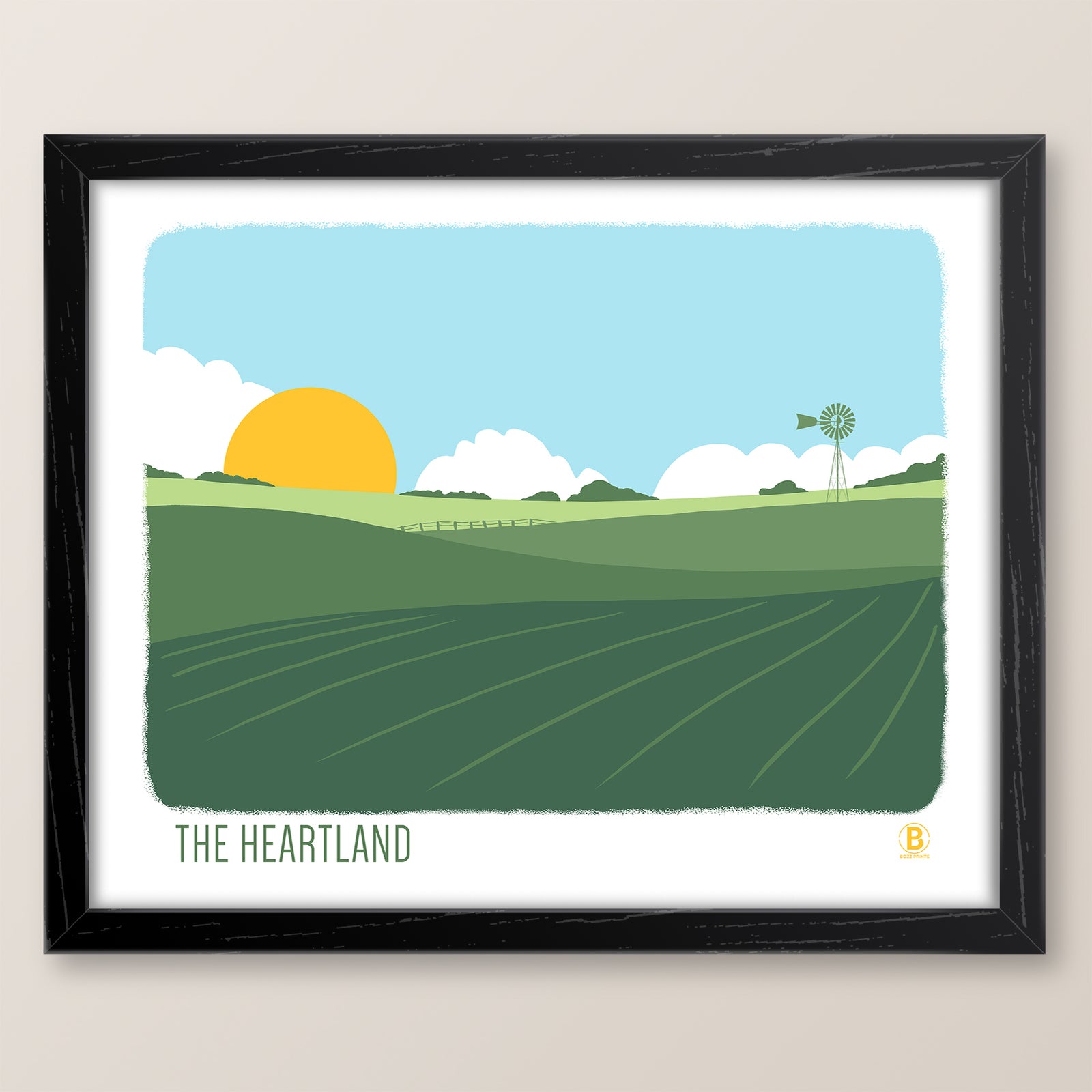 The Heartland Print