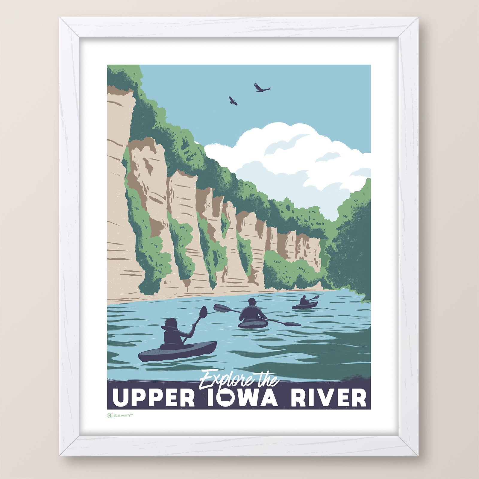 Upper Iowa River Print