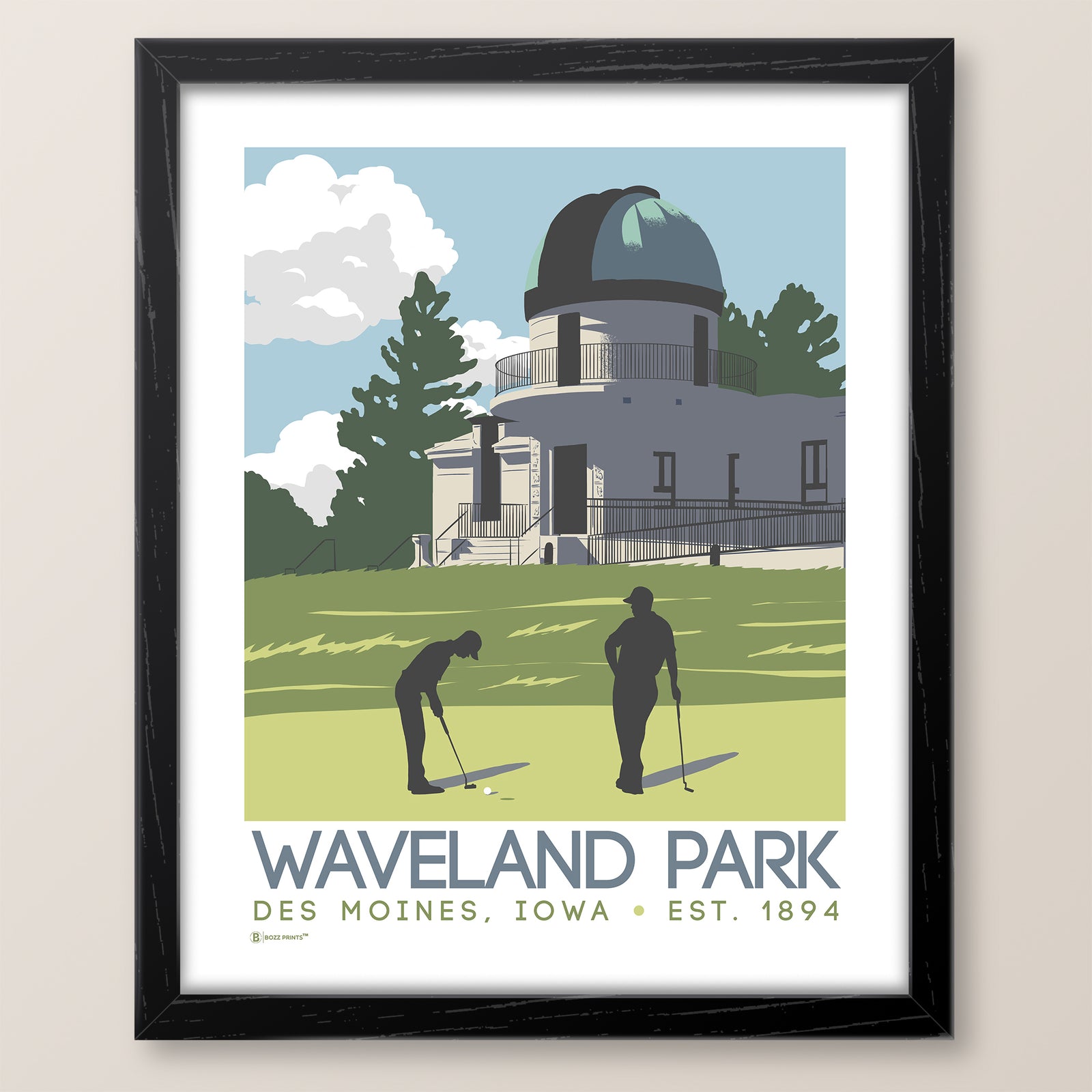 Waveland Park Print
