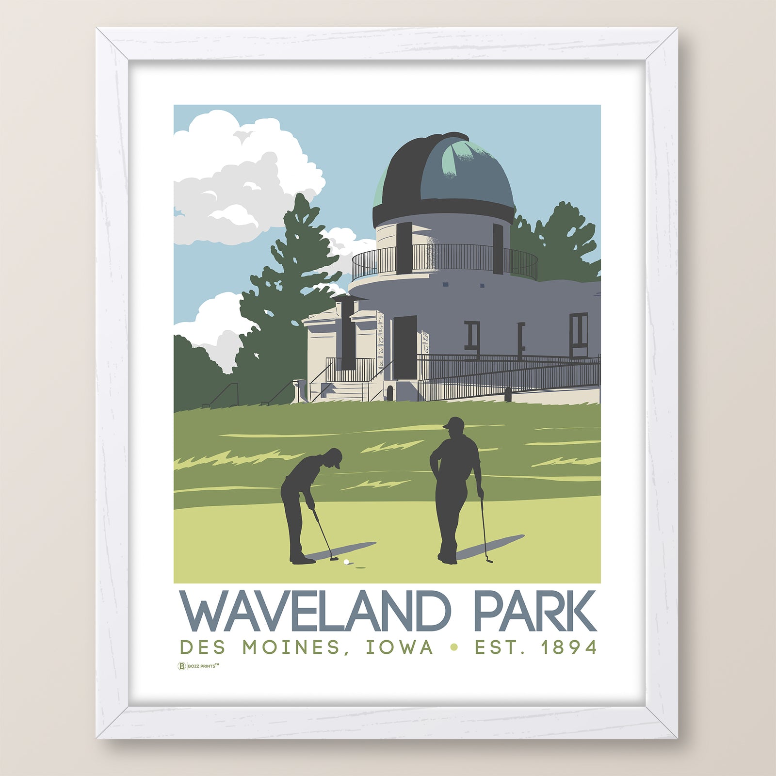 Waveland Park Print