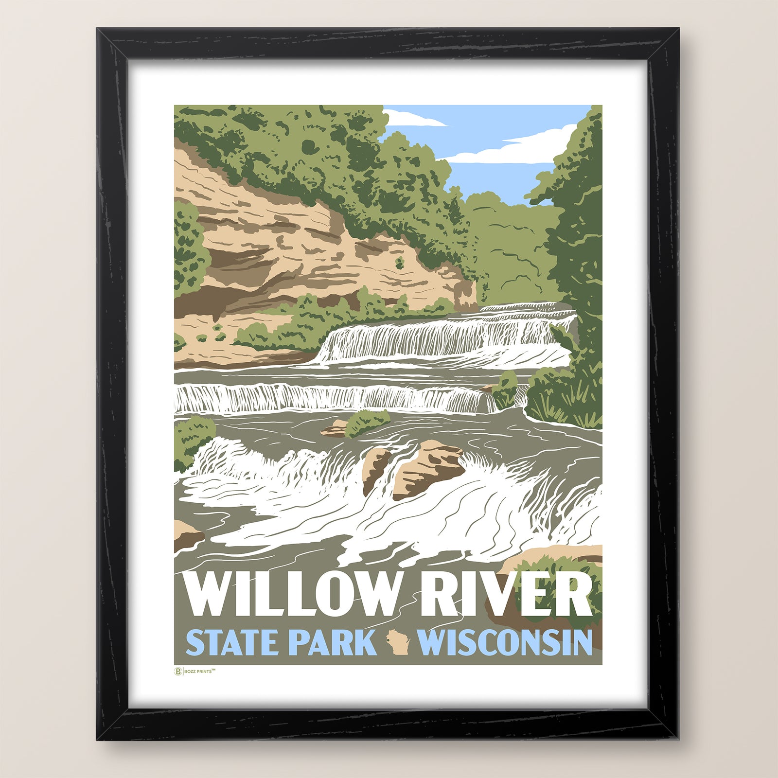 Willow River State Park Wisconsin Print