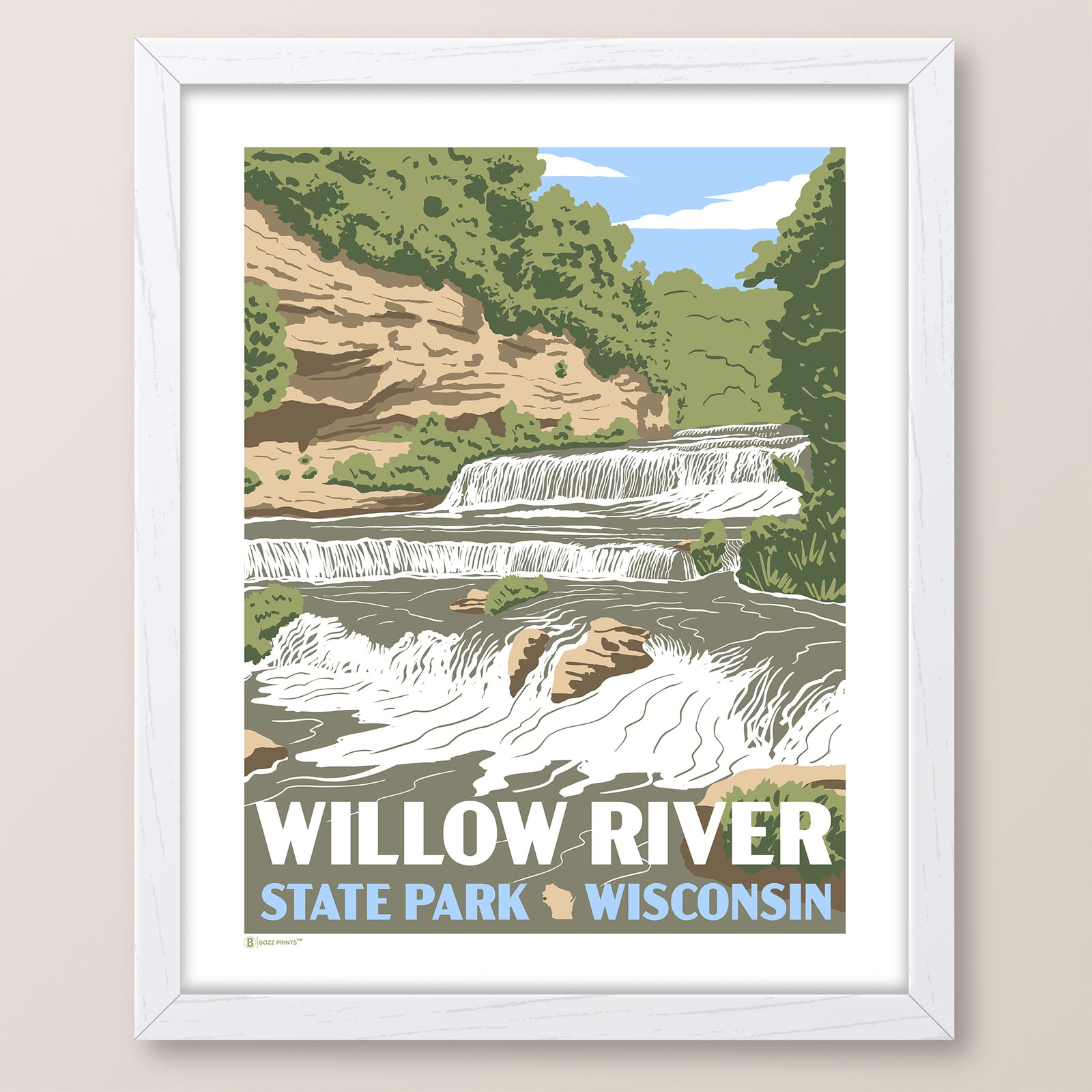 Willow River State Park Wisconsin Print