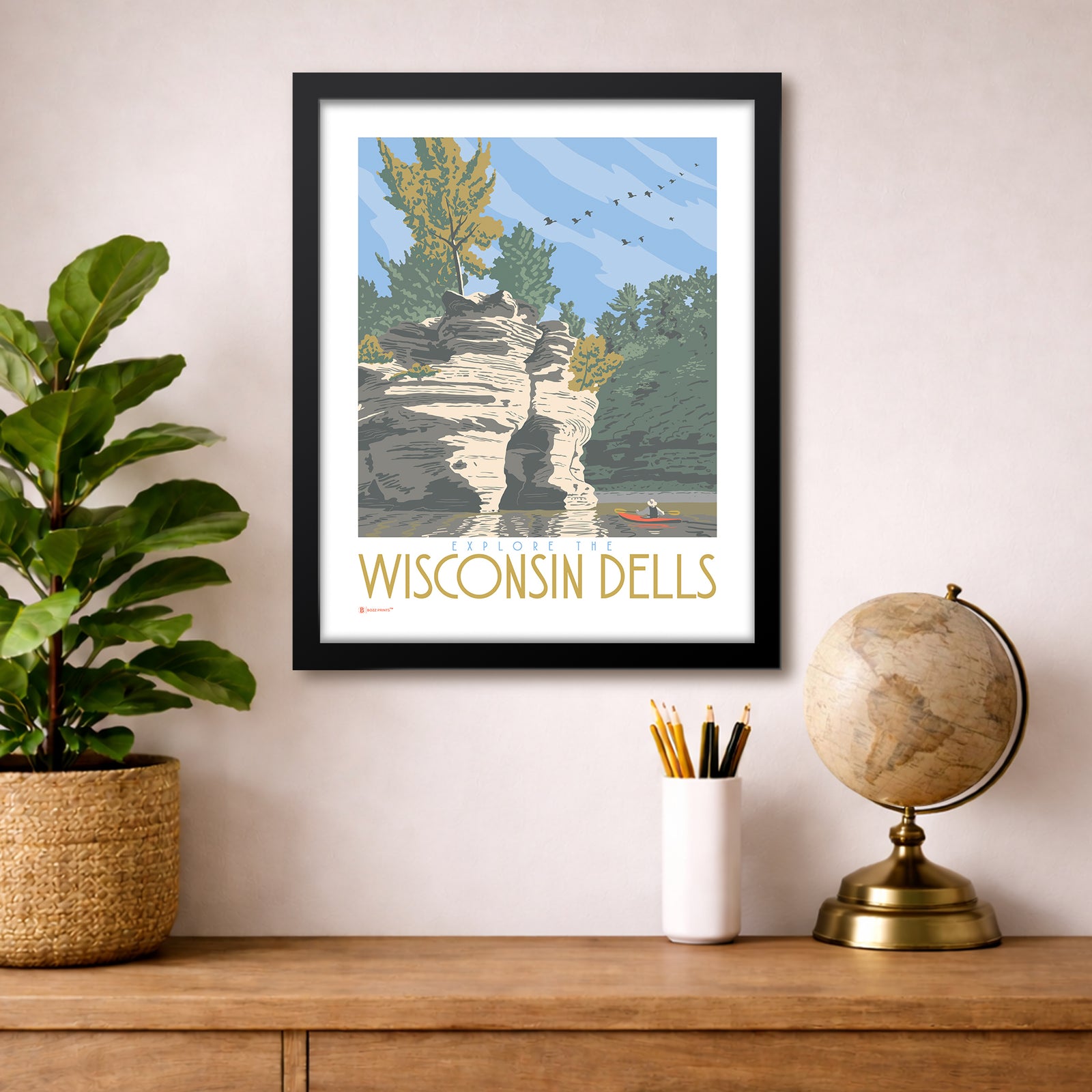 Explore Wisconsin Dells Print