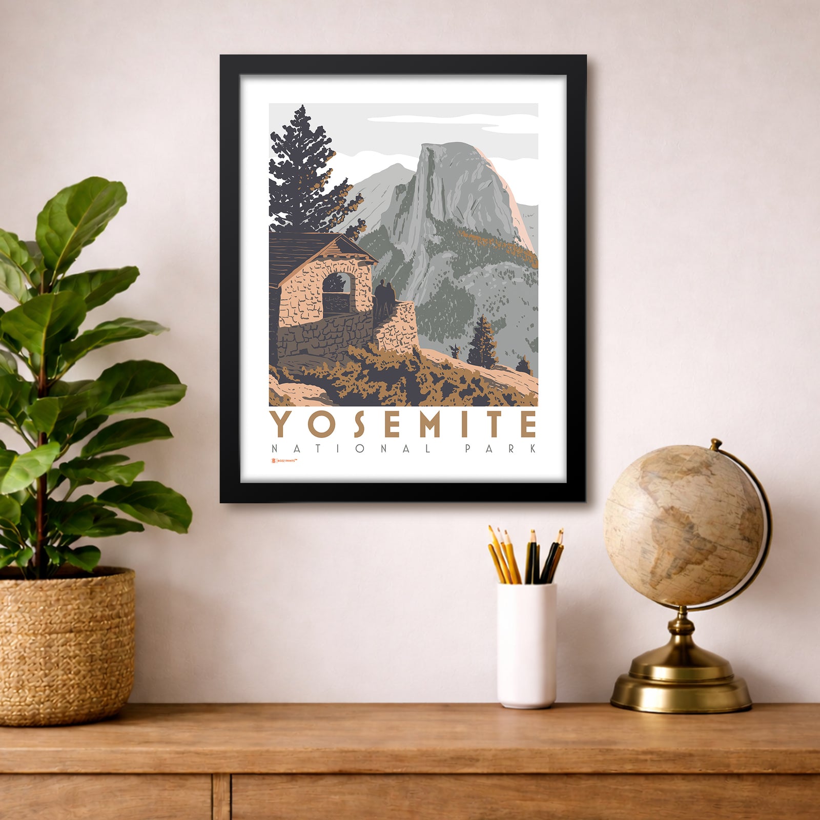 Yosemite National Park Half Dome Print