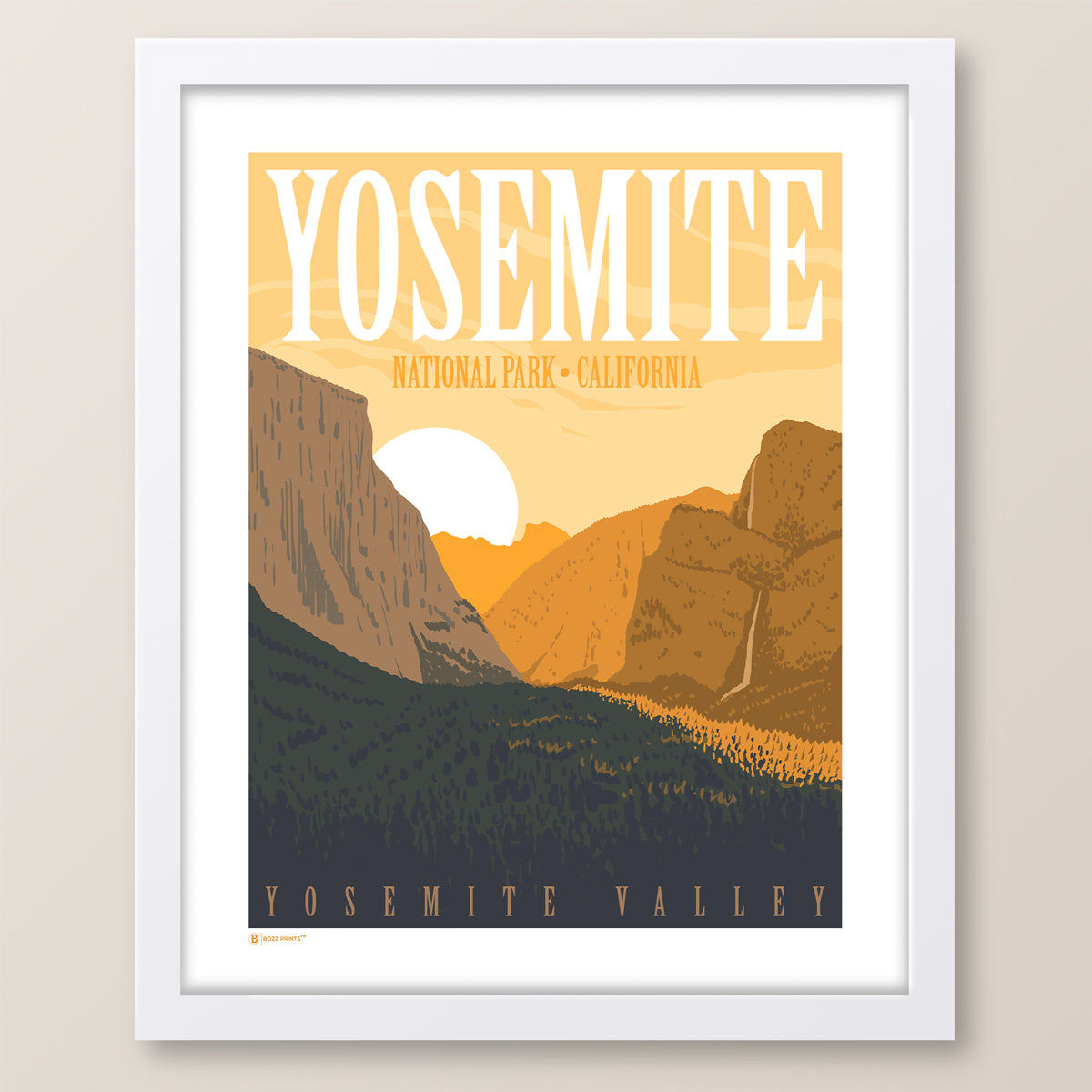 Yosemite National Park Yosemite Valley Print