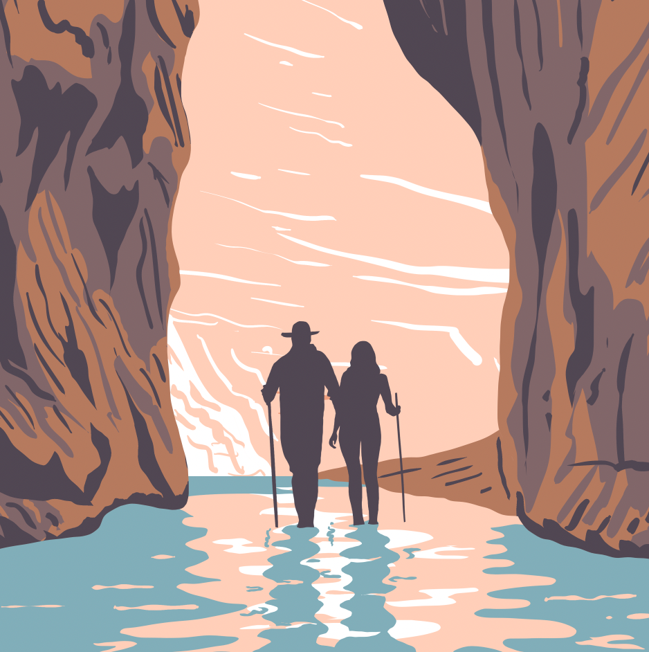 Zion National Park The Narrows Print