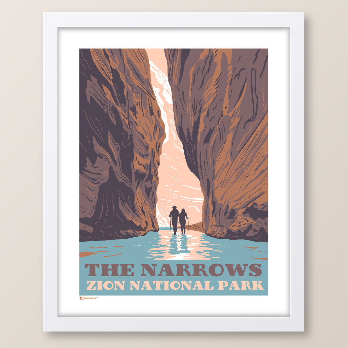 Zion National Park The Narrows Print