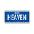 HEAVEN License Plate - Bozz Prints