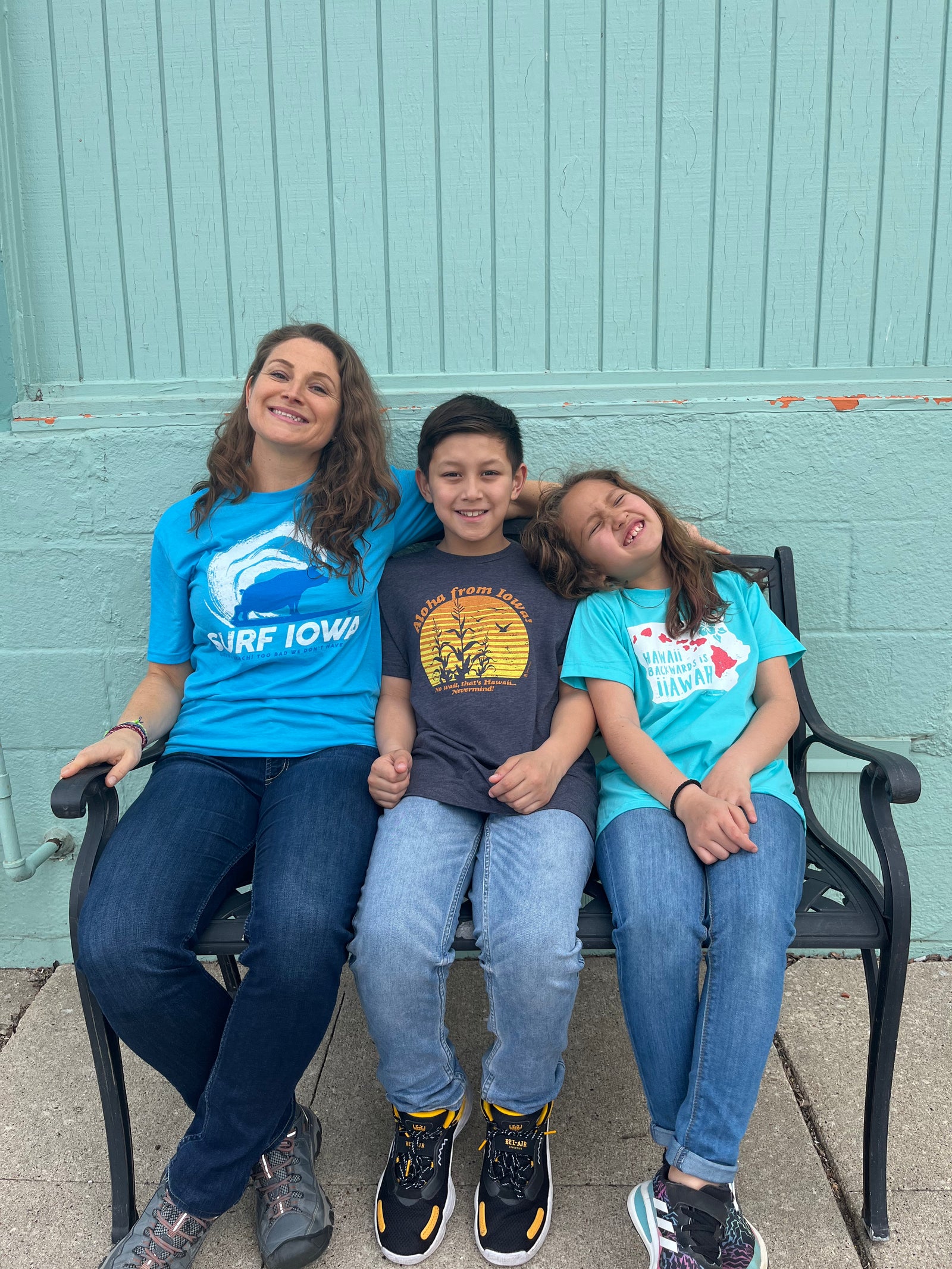 Surf Iowa T-Shirt - Bozz Prints