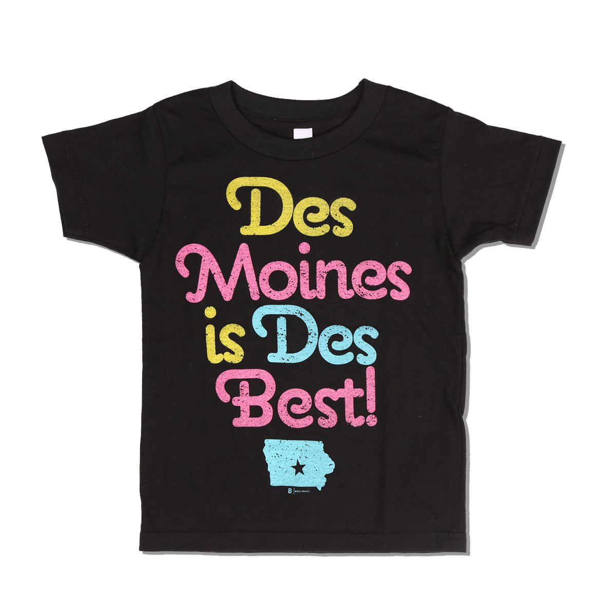 Des Moines is Des Best Kids T-Shirt - Bozz Prints