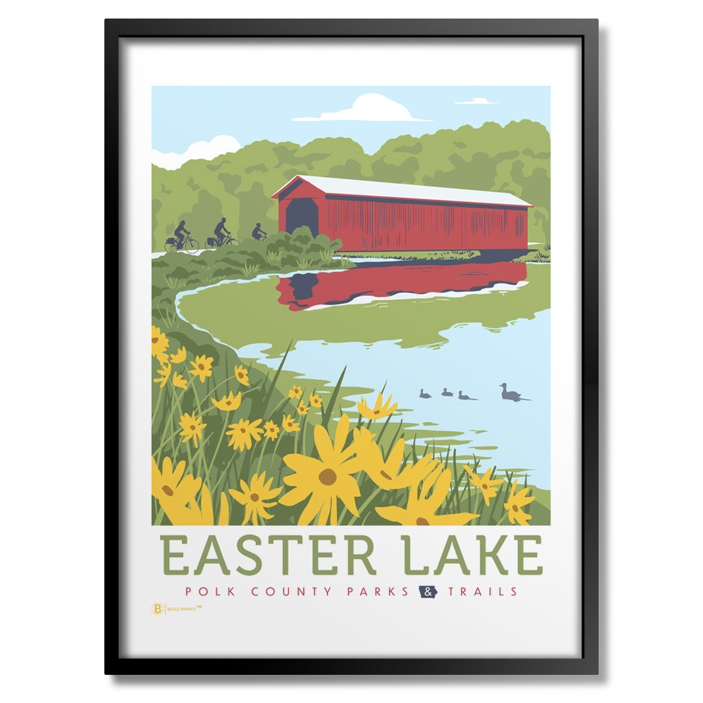 Easter Lake Print - Bozz Prints