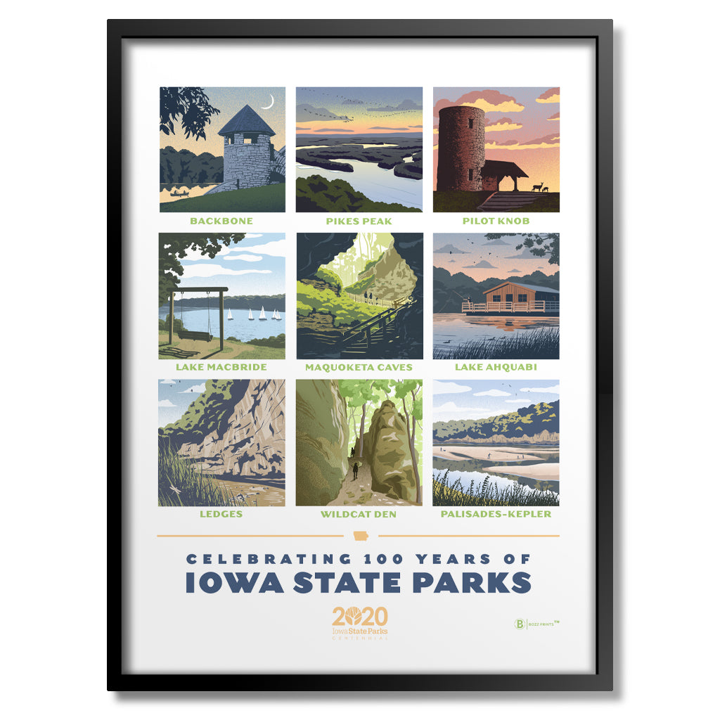 Iowa State Parks Prints