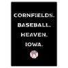 Iowa Baseball Heaven Greeting Card - Bozz Prints