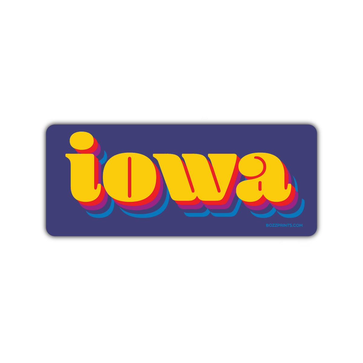 Iowa Retro - Bozz Prints