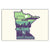 Layers of Minnesota Postcard - Bozz Prints