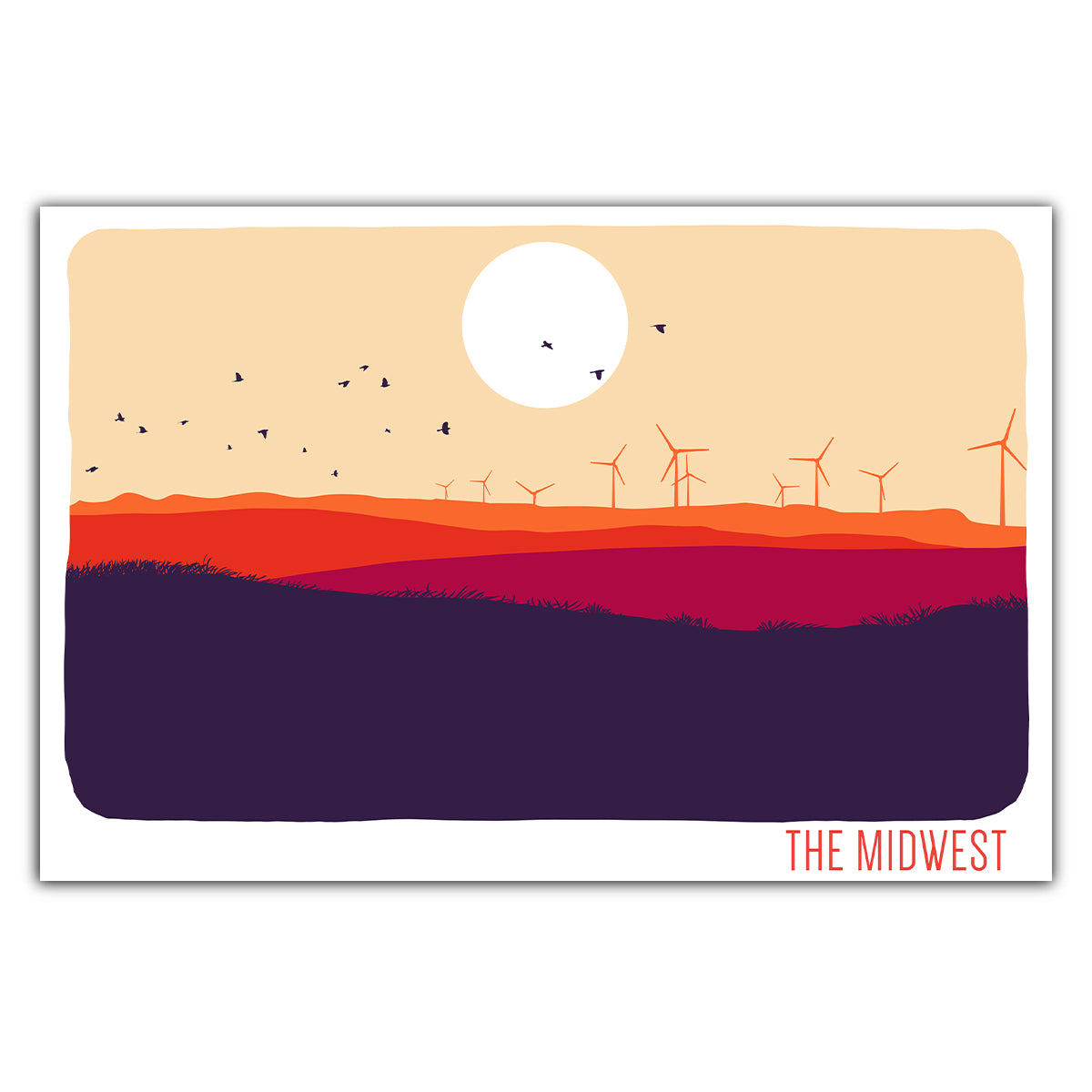 The Midwest Postcard - Bozz Prints