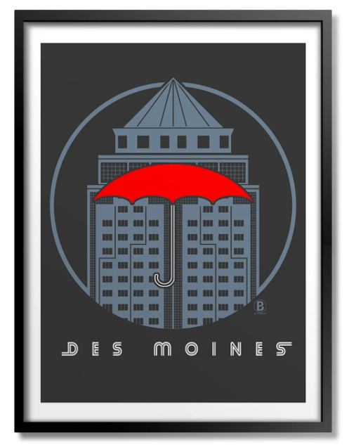 3 Facts About Downtown Des Moines' Iconic Travelers Sign