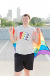 Des Moines Pride Flag T-Shirt