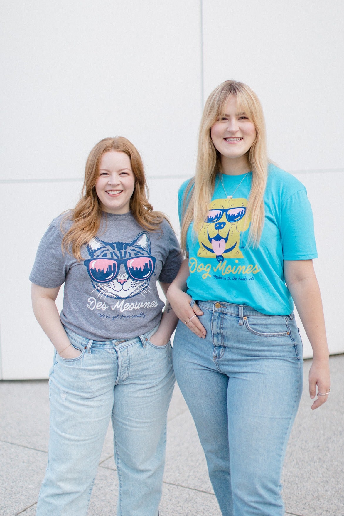 Des Meownes Grey T-Shirt