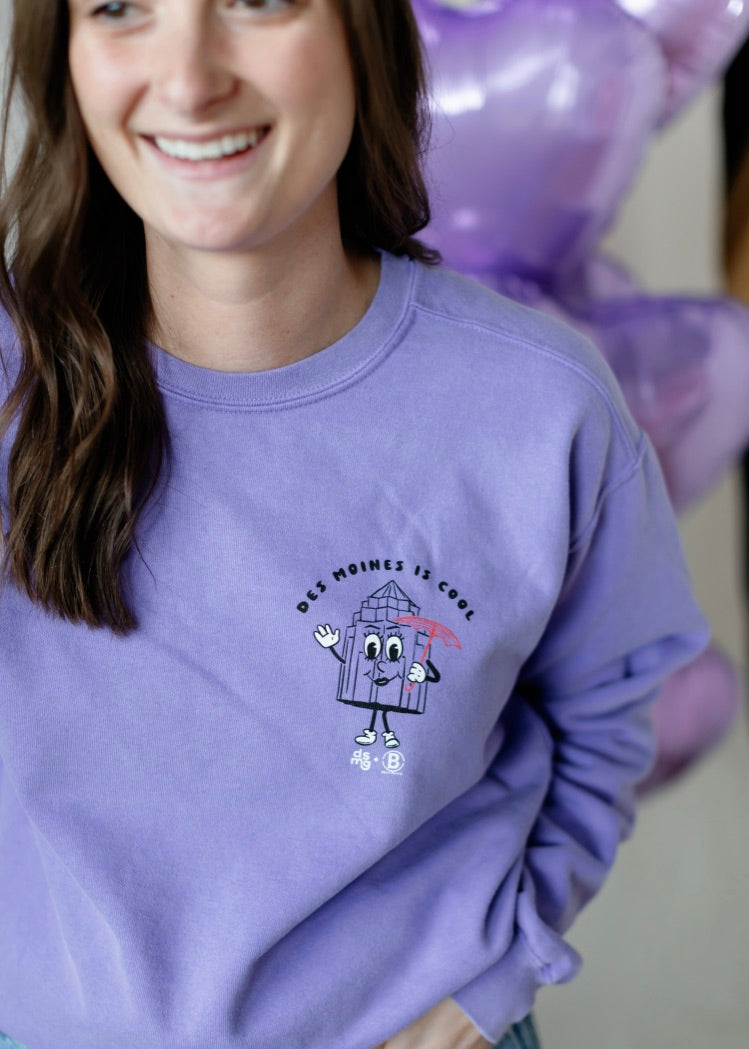 Des Moines is Cool Crewneck Sweatshirt