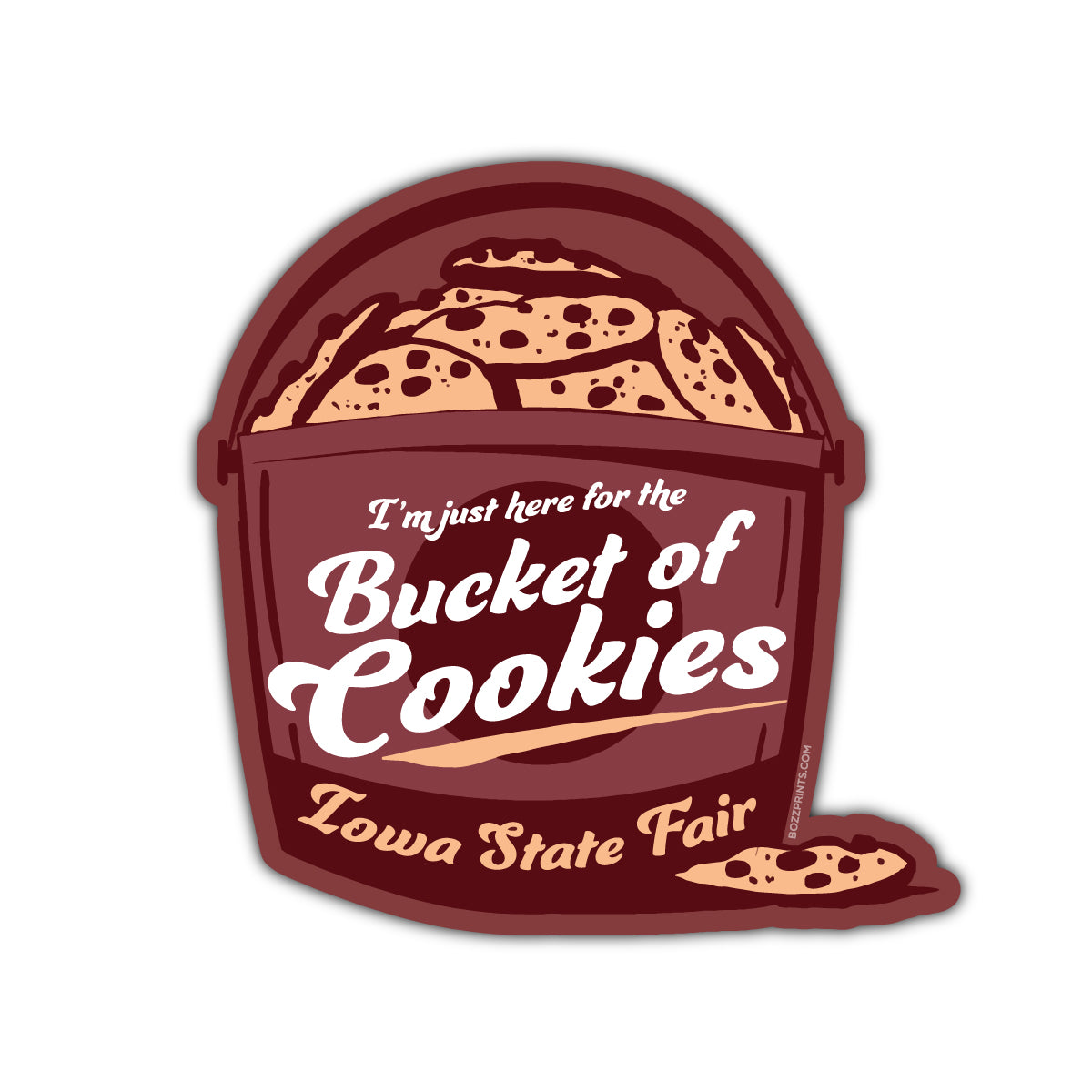 Iowa State Fair Bucket of Cookies