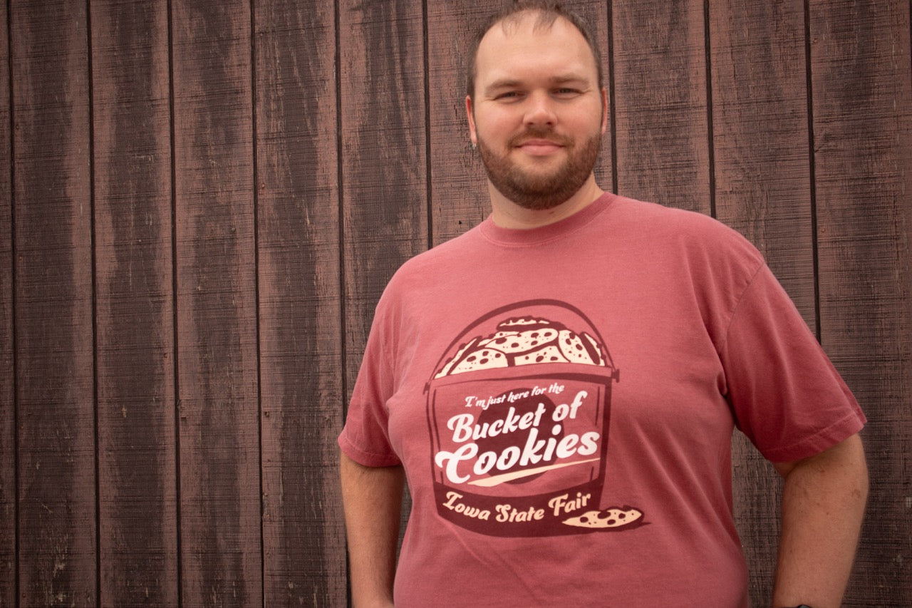 Iowa State Fair Bucket of Cookies T-Shirt