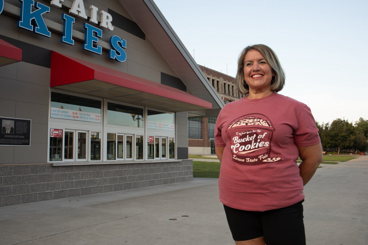 Iowa State Fair Bucket of Cookies T-Shirt