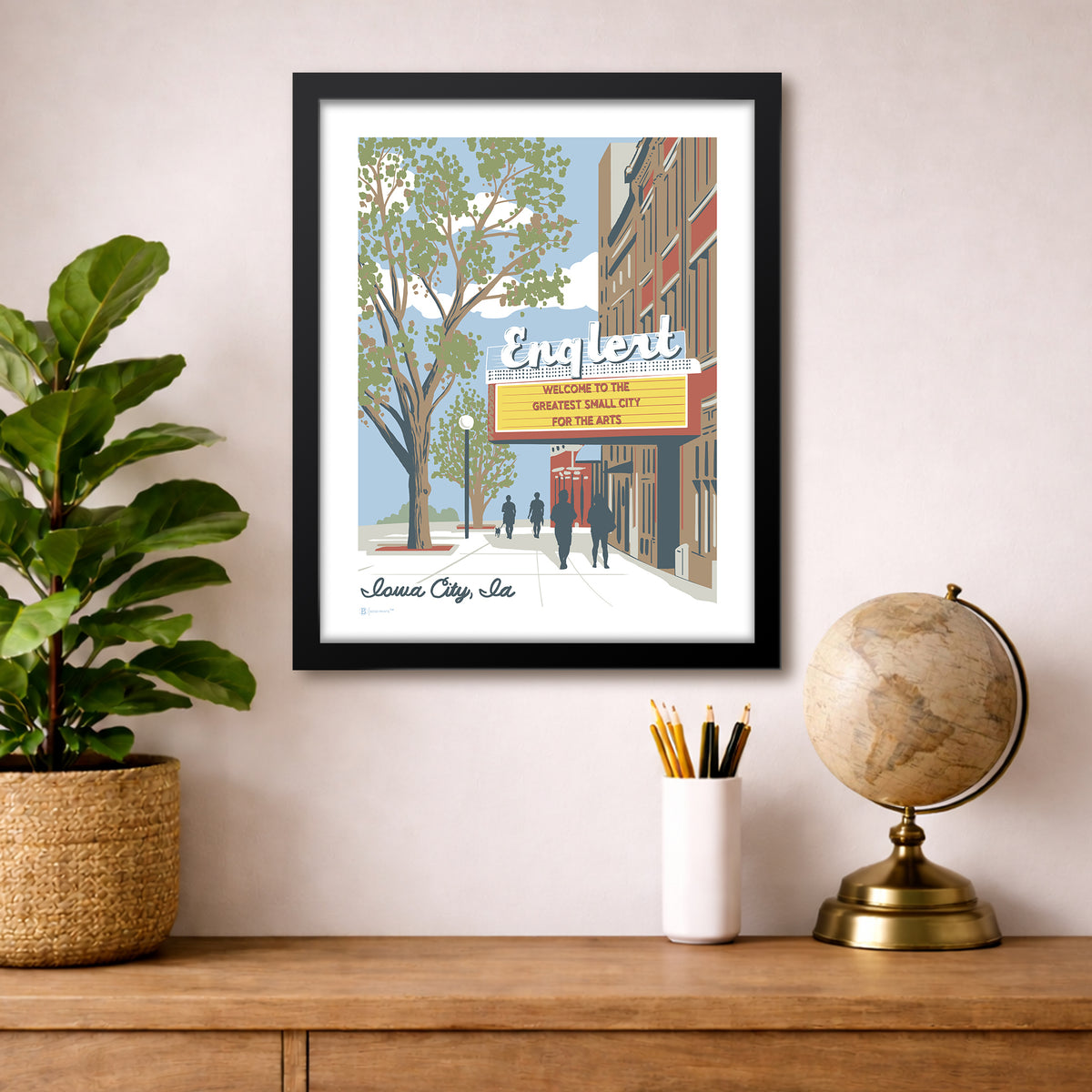 Iowa City: Greatest Small City for the Arts Print